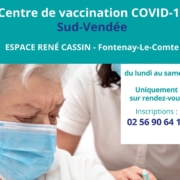 Centre de vaccination COVID 19 Sud Vendee Espace Rene Cassin Fontenay-le-Comte