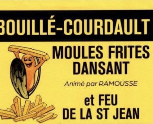 Moules frites dansant Bouille-Courdault 18 juin 2022